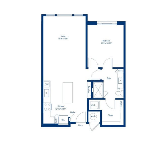 Floorplan - Camden Durham