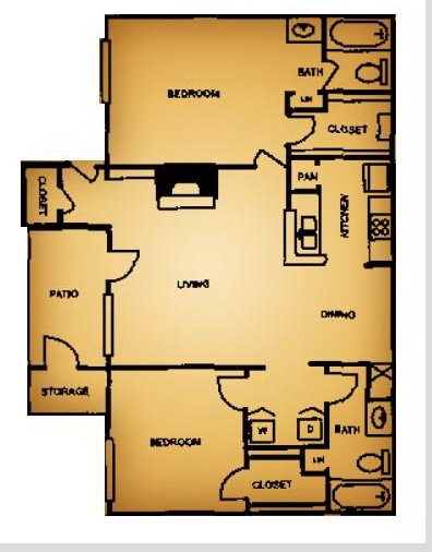 2BR/2BA - Mandalay Palms Bay Side