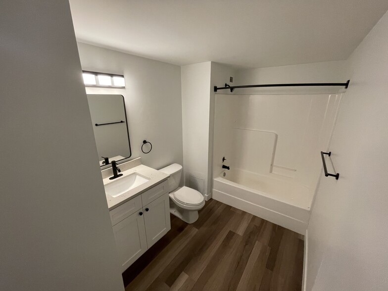 Renovated 1 Bedroom Bathroom - Crittenden Court Apartments