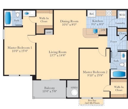 Floorplan - The Fields at Lorton Station