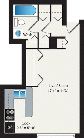 Floorplan - Reside on Stratford