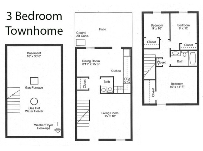 Floorplan - Sharon Green Townhomes