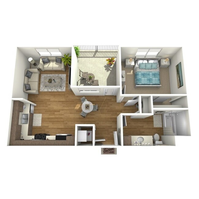 Floorplan - Oxnard Town Square 12