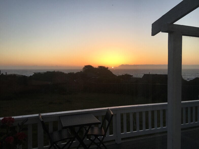 sunset from deck - 10880 Palette Dr