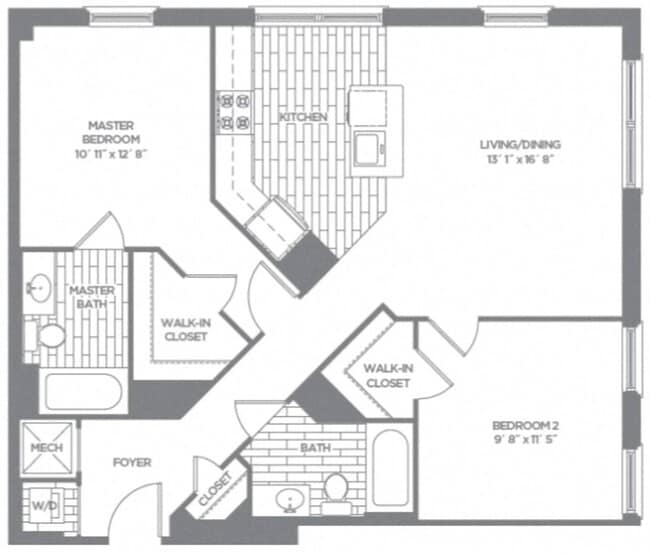 Floorplan - The Asher