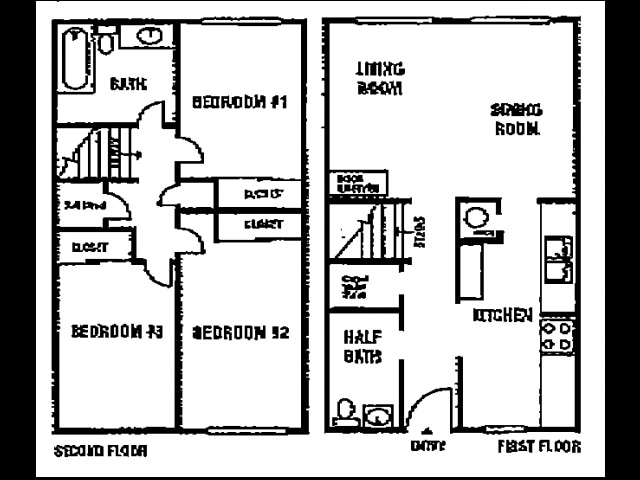 3BR/1.5BA - Normandy Apartments