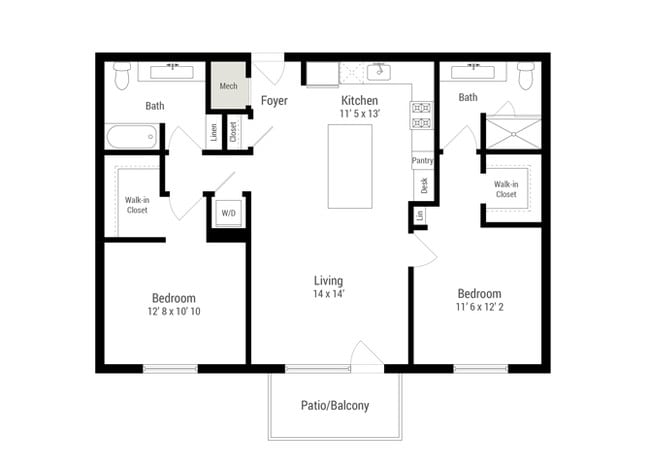 Floorplan - The Residences of Wilmette
