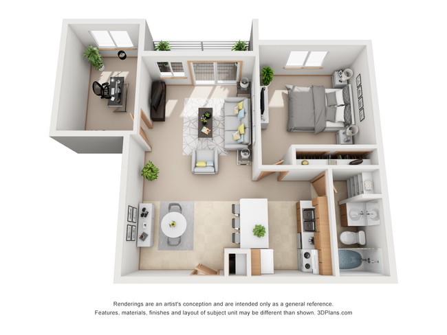 Floorplan - Wyndemere Apartments