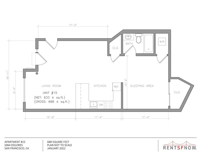 Floorplan - 1064 Dolores