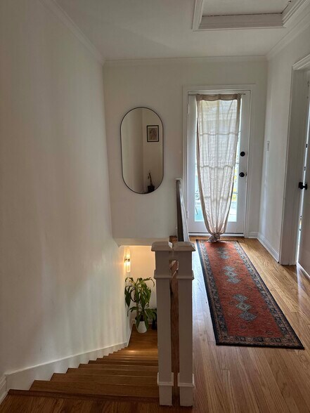 up the stairs - 835 Pacific St