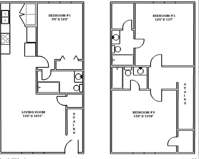 Phase 2 3BR Townhouse - College Station Apartments