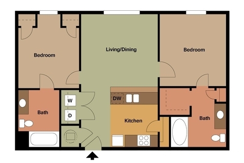 Floorplan - 2nd Street Flats