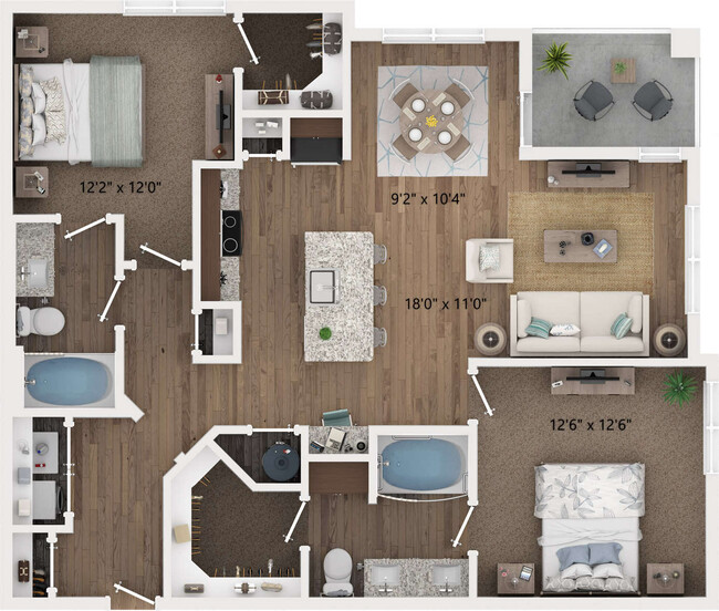 Floorplan - The Everson