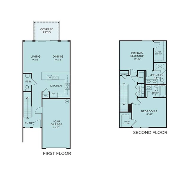 Clementine Floor Plan - 360 Communities at Avenues Walk