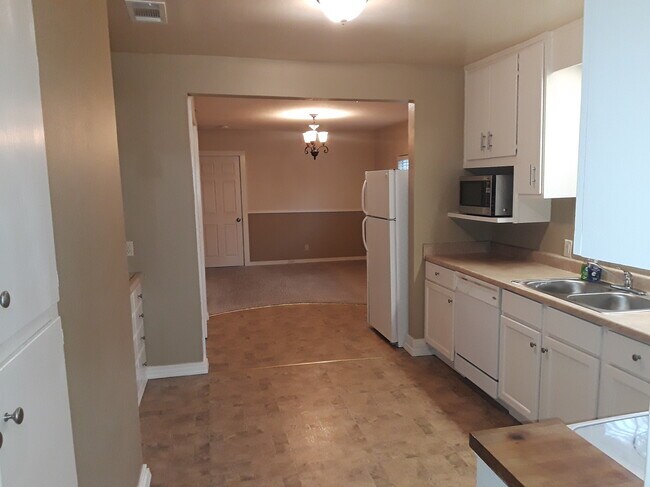Kithcen looking into Dining rm. - 608 Elefa St