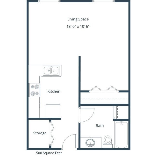 Floorplan - Sunwood Apartment Community