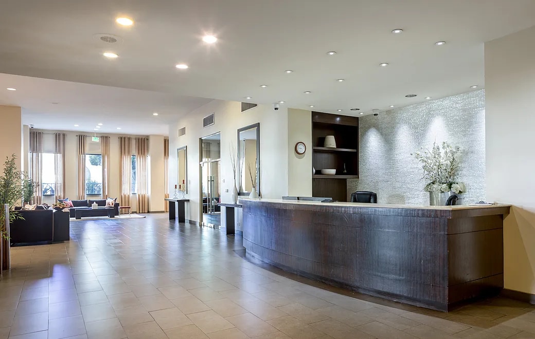 Building Lobby and Reception Area - 10501 Wilshire Blvd