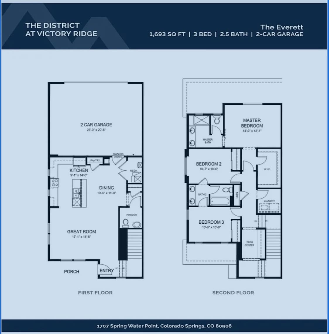 And unit with tons of light! Spacious rooms! 16 93 ft.² - 1881 Spring Water Pt