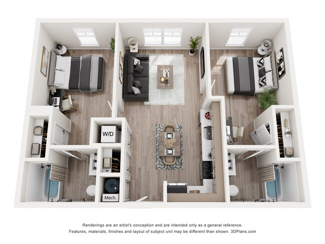 Floorplan - 608 E Chalmers (New Development)