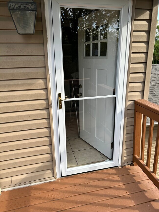 Back door private - 13918 Marybrook Dr