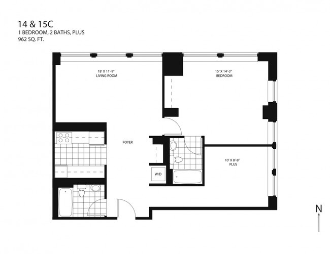 14 & 15C - Kenton Place