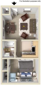 Floorplan - Meadowbrook Apartments