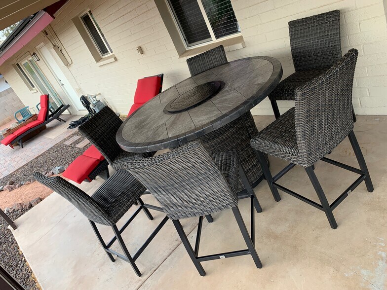 Patio and pool furniture - 1207 E Loyola Dr