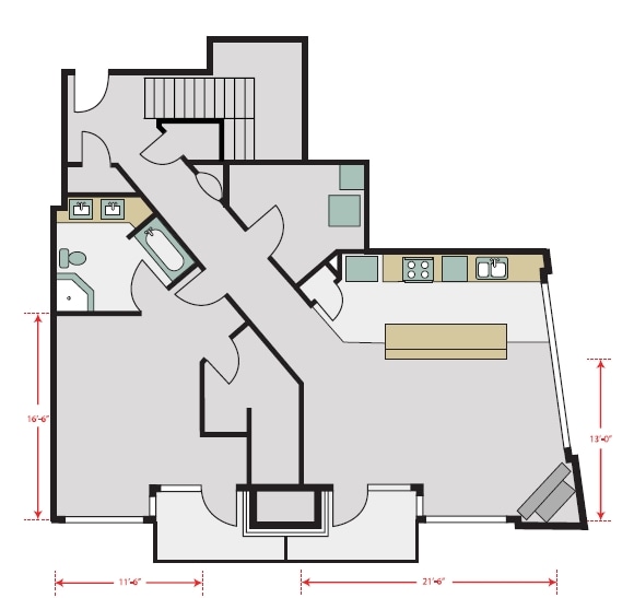 1BR/1BA - The Roberson