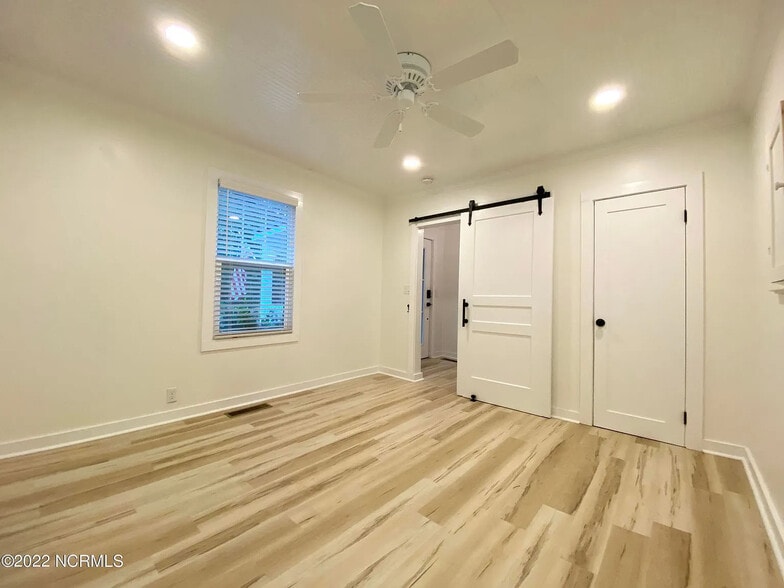 Bedroom and Walk-In Closet - 880 N Ashe St
