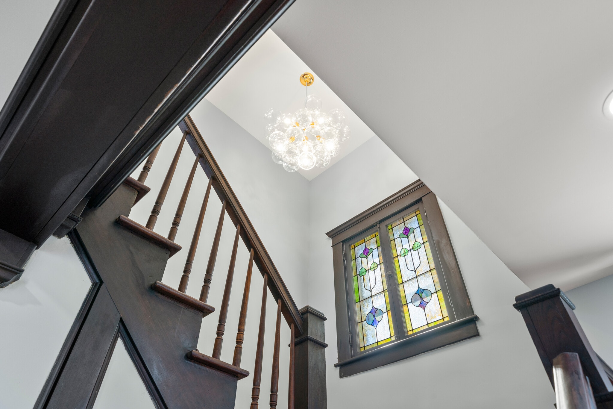 Stairs to Level 2 - 657 Amboy Ave
