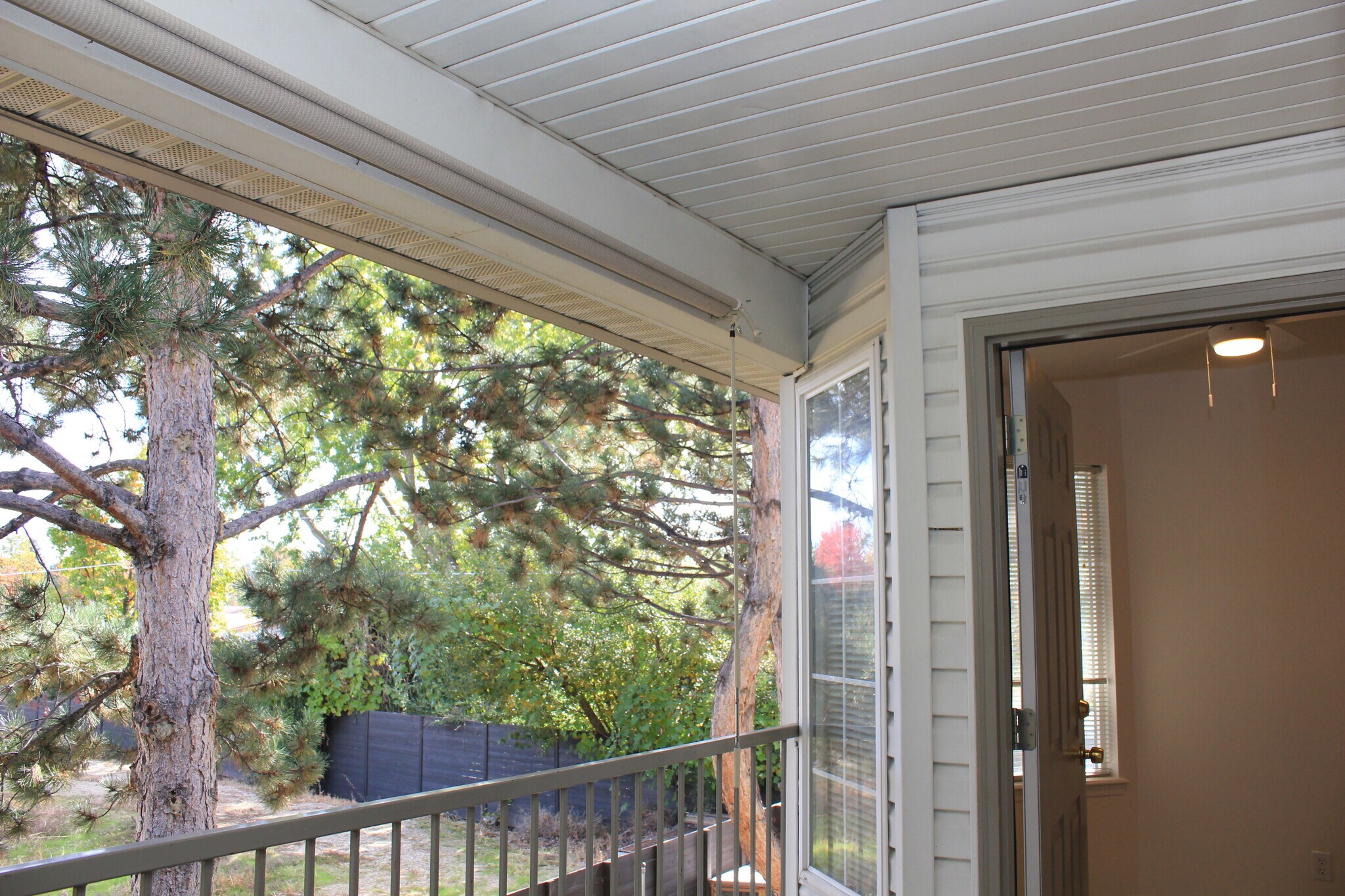 Privacy Shade on Patio - 7626 W Opohonga Ln