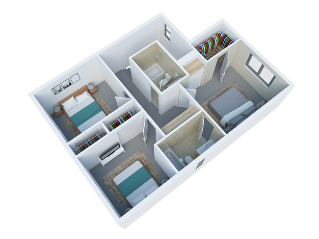 Floorplan - San Vicente Townhomes
