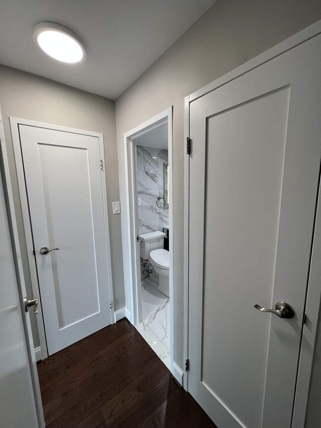 View of bathroom from bedroom - 730 24th St NW