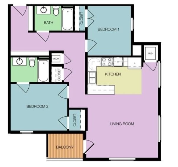 2BD2BA 1009 - Terrace at the Masonry