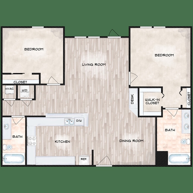 Floorplan - The Lofts at Savannah Park