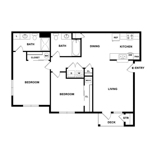 Floorplan - Columbia Gardens