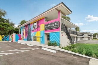 Building Photo - Welcome to San Marco Sq Apartments - NOW OFFERING a 1 bedroom apartment in a vibrant, pet-friendl...