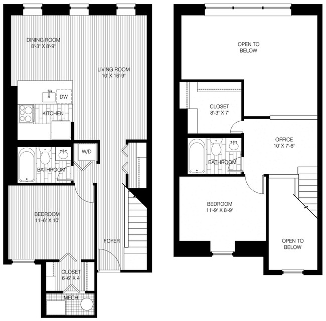 Floorplan - Trinity Row