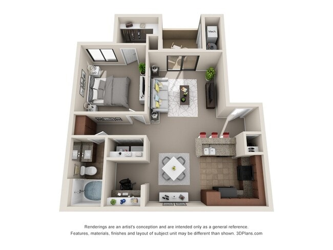 Floorplan - Colton Apartments