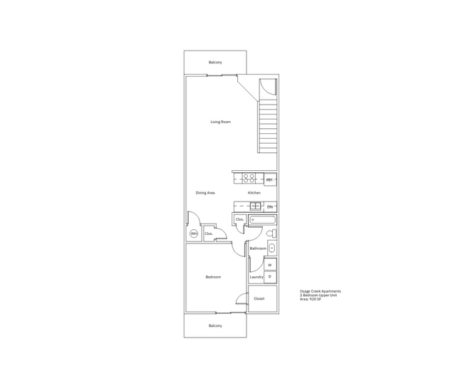 Floorplan - Osage Creek