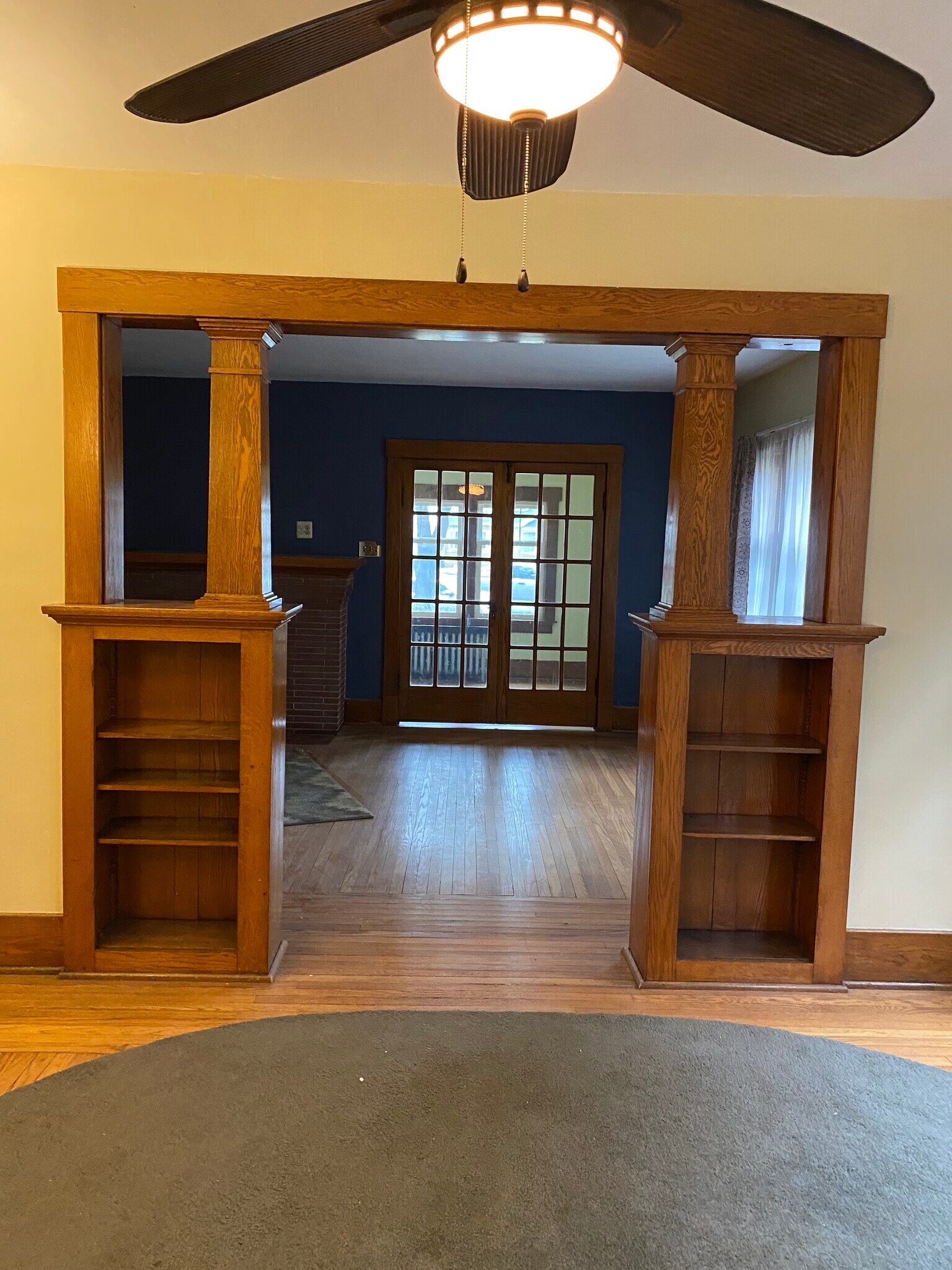dining room into family room - 839 McKinley Pky