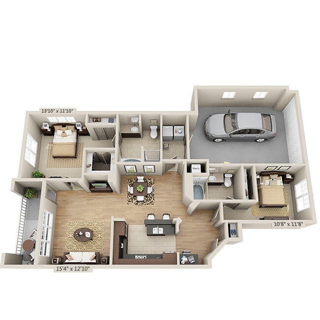 Floorplan - The Estates at Ballantyne