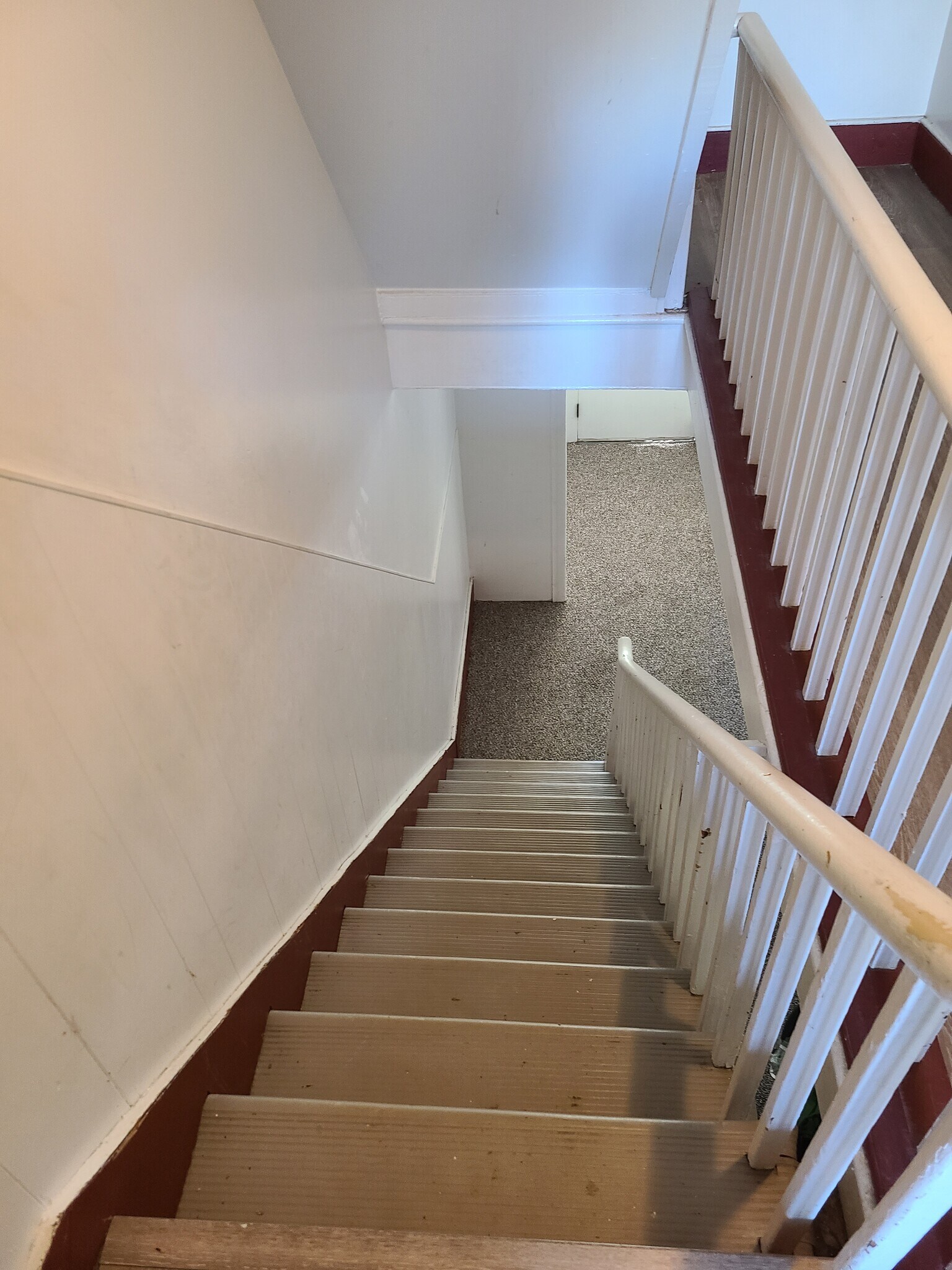 Stairs up to apartment - 131 Depeyster St