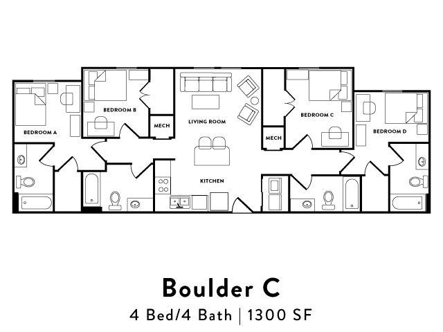 Floorplan - Point at Ames