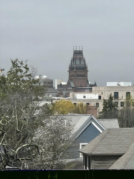 Harvard's Memorial Hall, from your window - 12 Merrill St