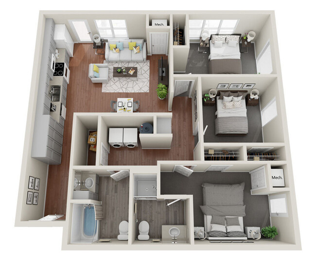 Floorplan - Village on Main