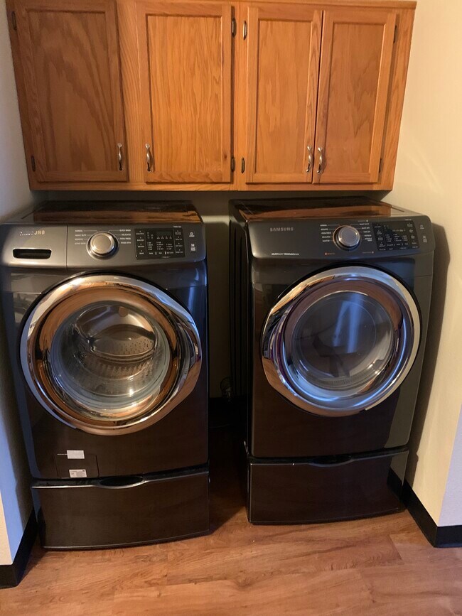 Washer and Dryer Fixed In Unit - 604 NE Douglas St