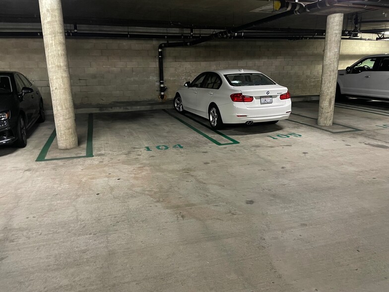 Two assigned parking space in first level - 2233 Martin