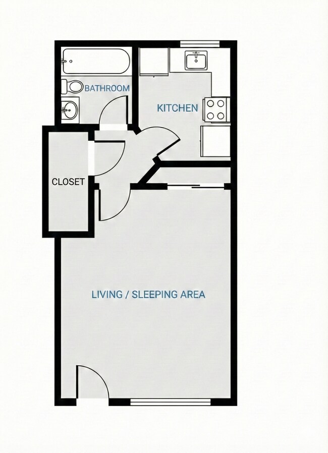 Floorplan - Fairview Apartments