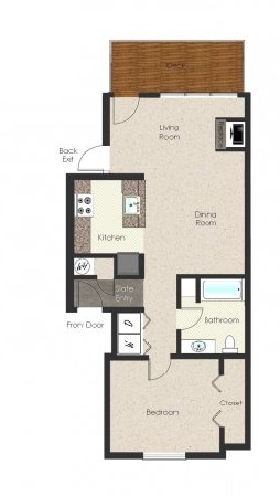 1BR/1BA - Sofi At Forest Heights